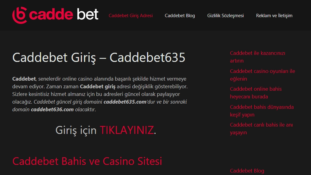 CaddeBet Casino